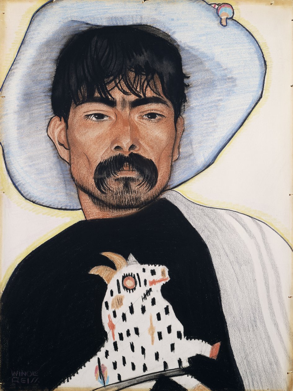 Zapotec Indian, Mexico by Winold Reiss