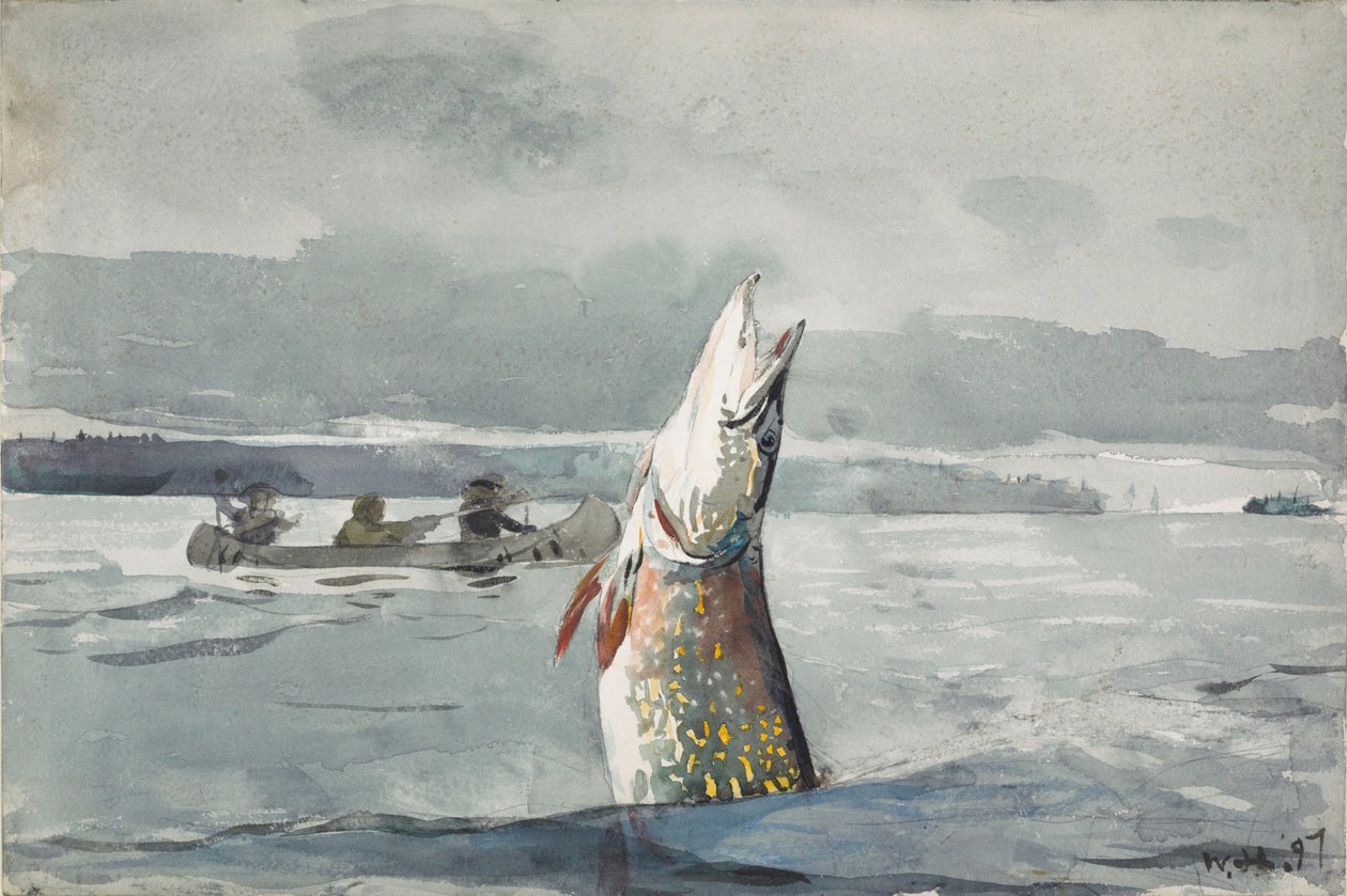 Lake St. John by Winslow Homer