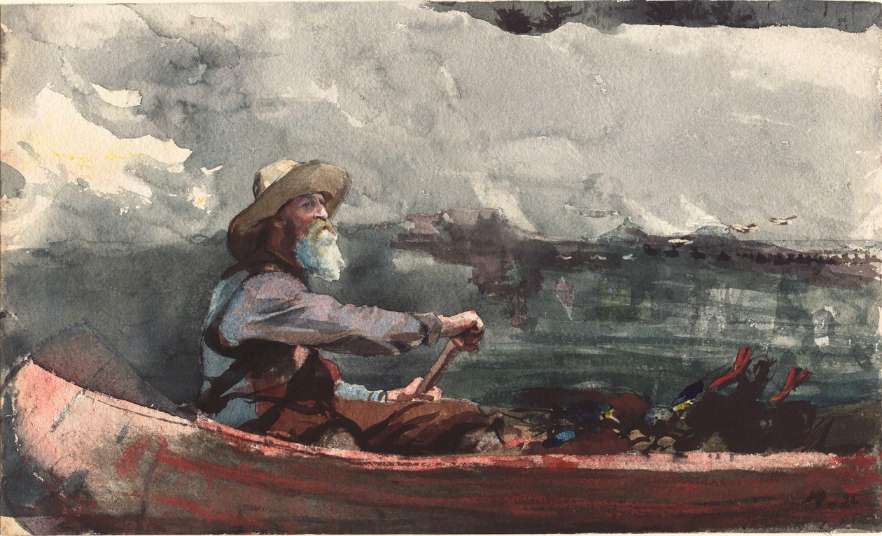 Adirondacks Guide by Winslow Homer