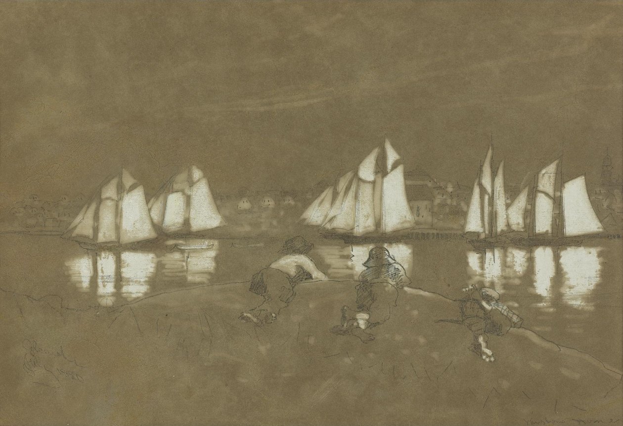 Gloucester Harbor by Winslow Homer