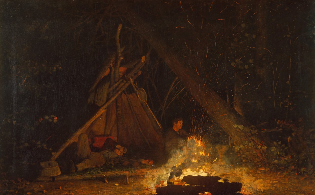 Camp Fire by Winslow Homer