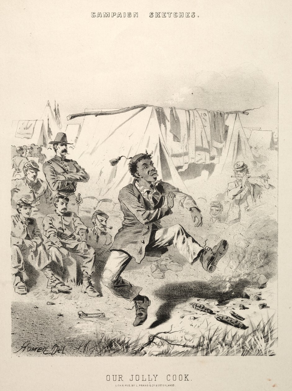 Campaign Sketches: Our Jolly Cook by Winslow Homer