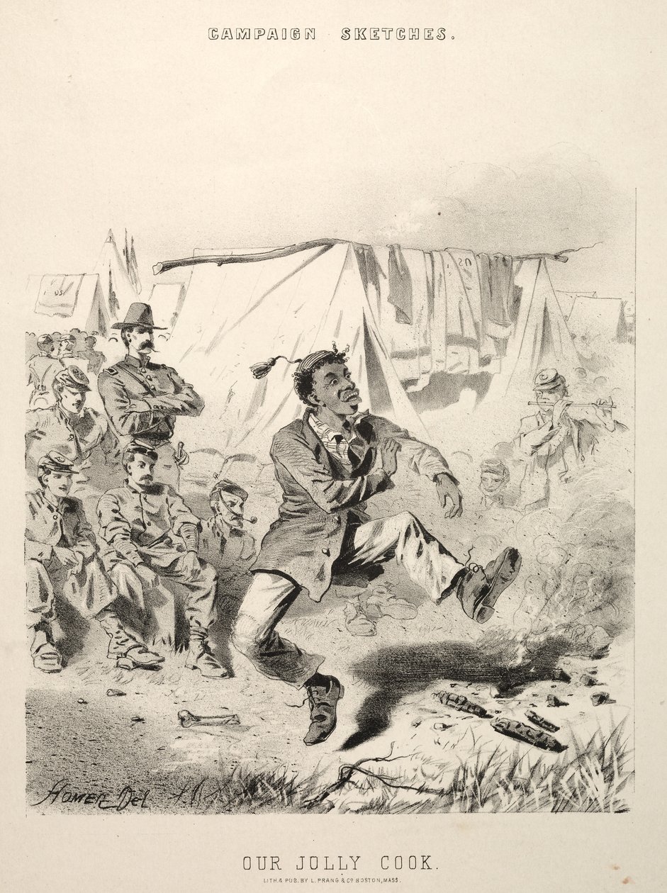 Campaign Sketches: Our Jolly Cook by Winslow Homer