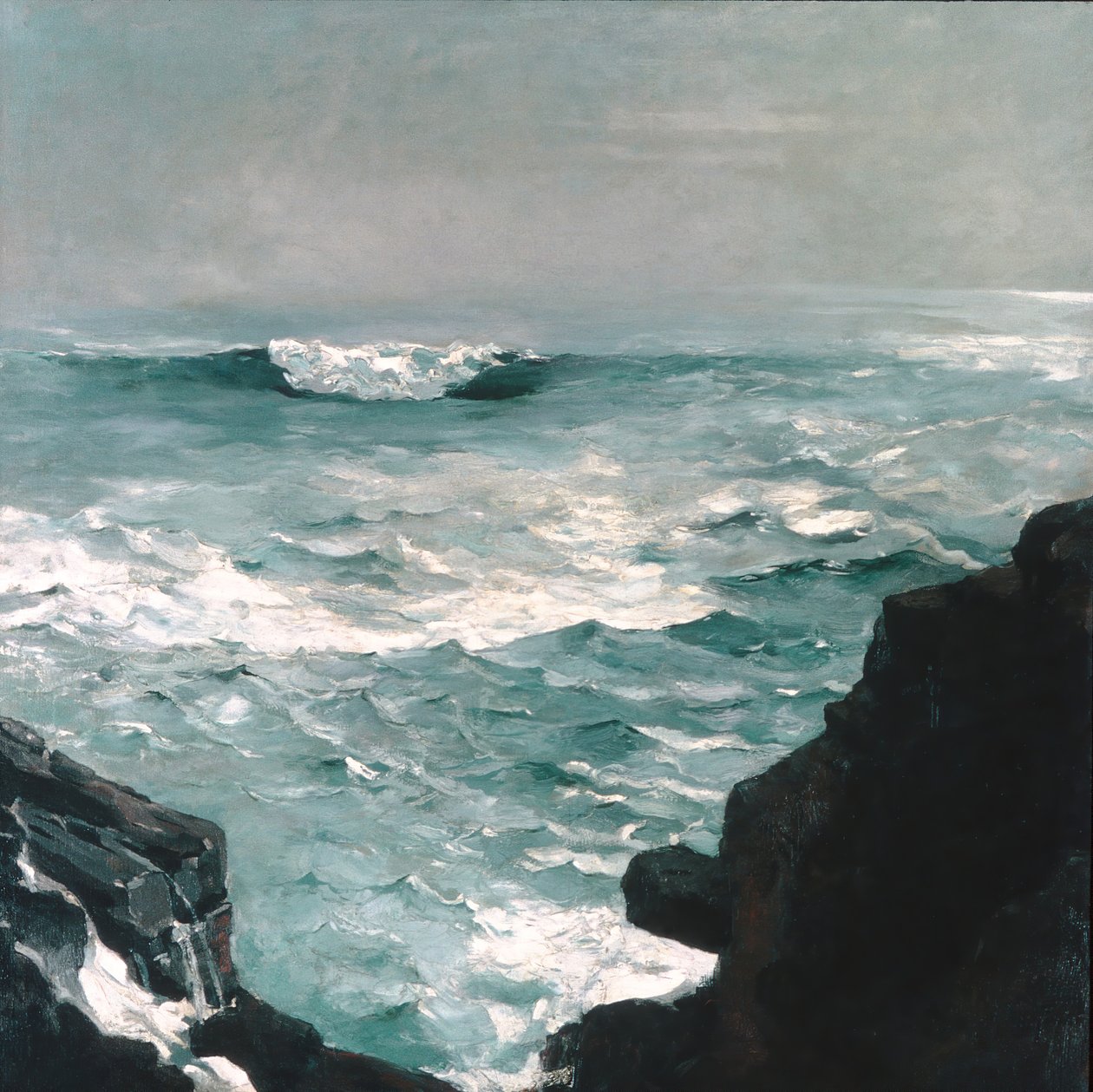Cannon Rock, 1895 by Winslow Homer