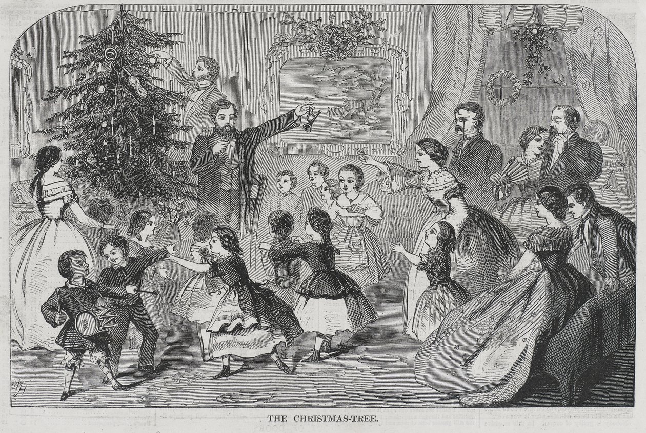 Christmas--Gathering Evergreens The Christmas Tree by Winslow Homer