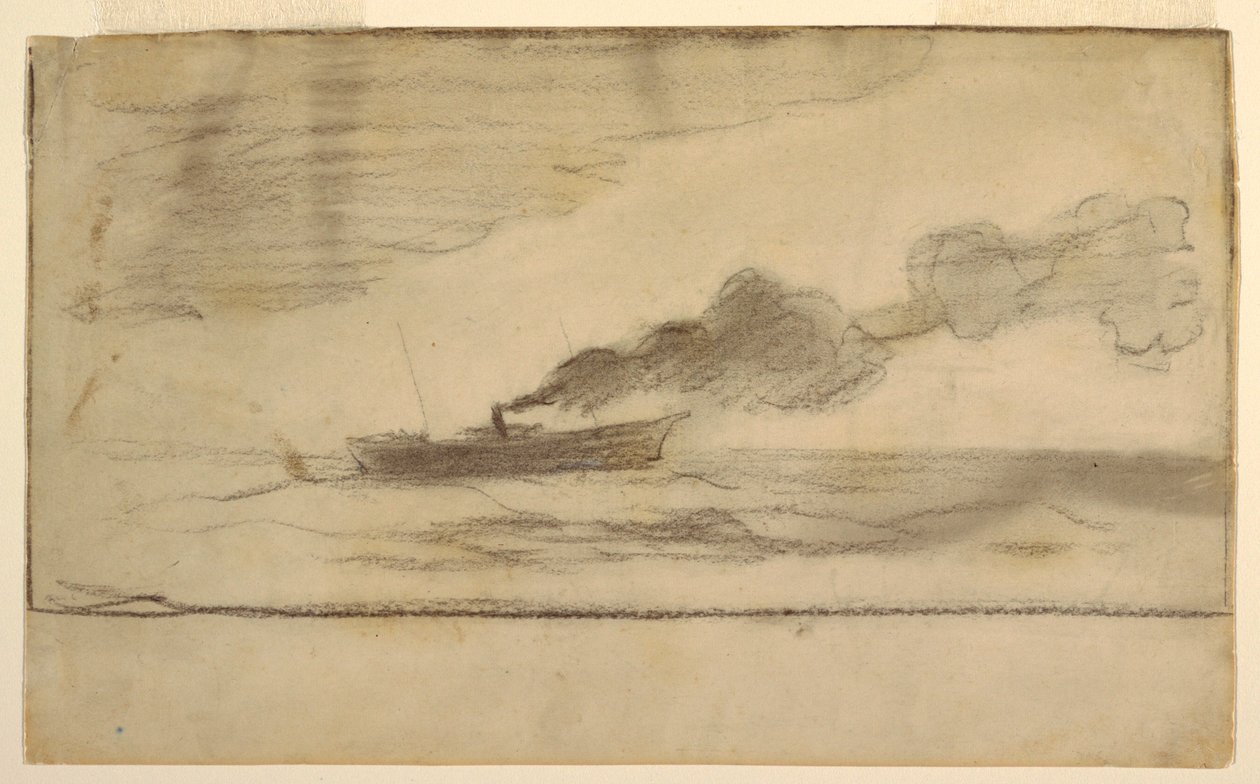 Fishing Trawler, ca. 1881 by Winslow Homer