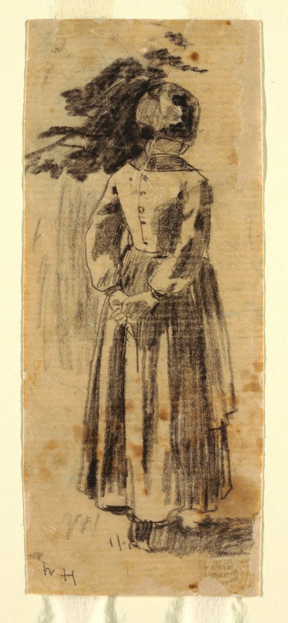 Girl, ca. 1874 by Winslow Homer
