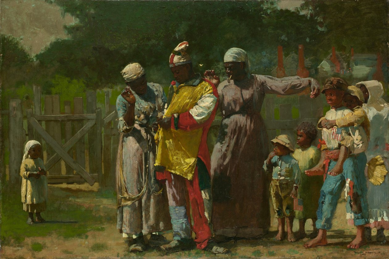 Dressing for the Carnival by Winslow Homer