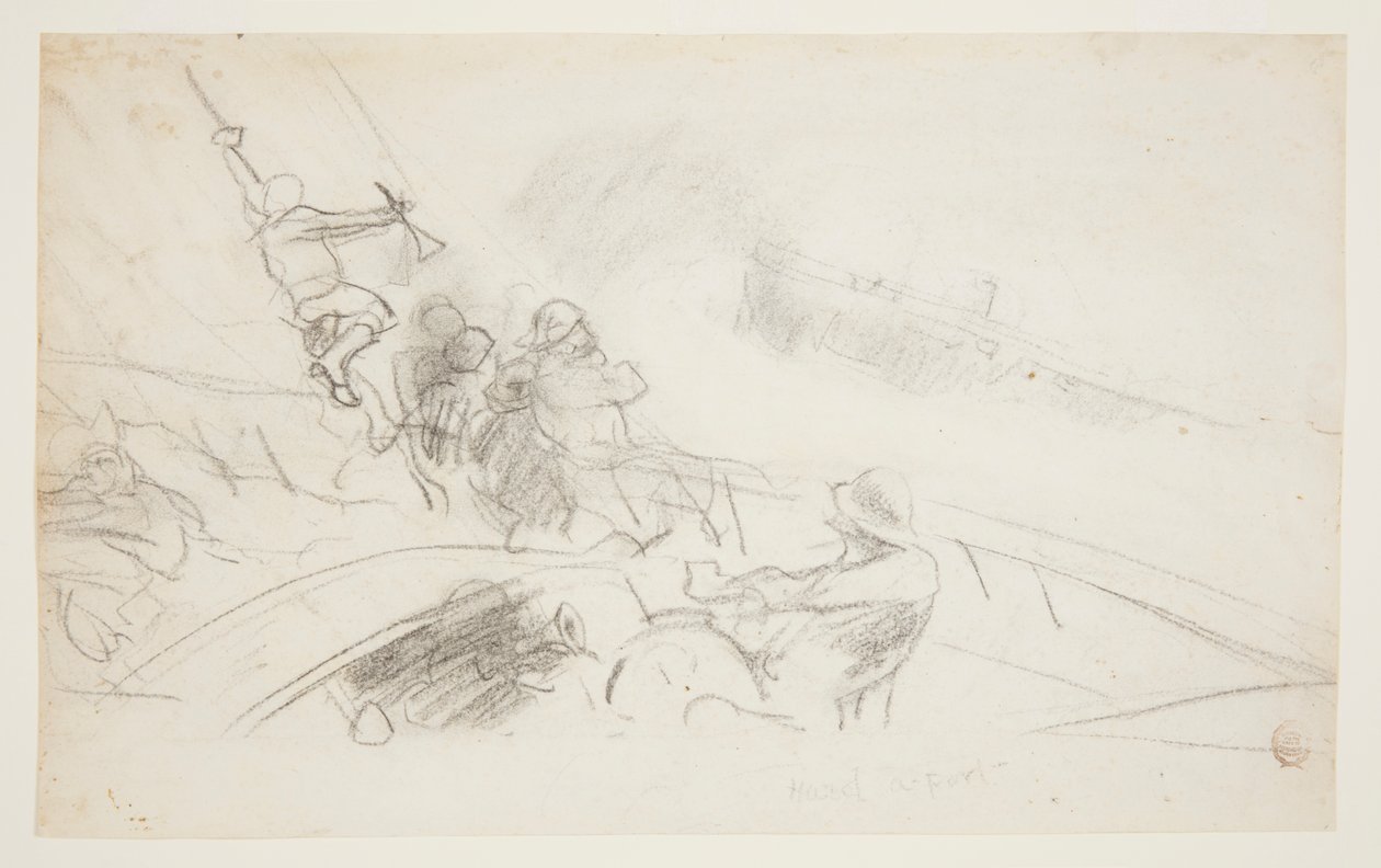 Hard-a-Port by Winslow Homer