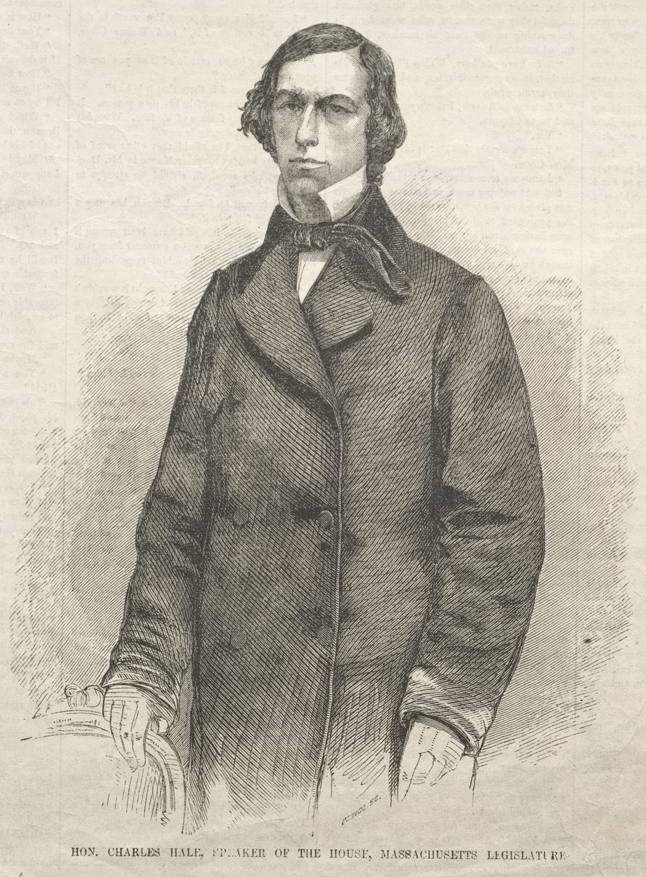 Hon. Charles Hale, Speaker of the House, Massachusetts Legislature by Winslow Homer