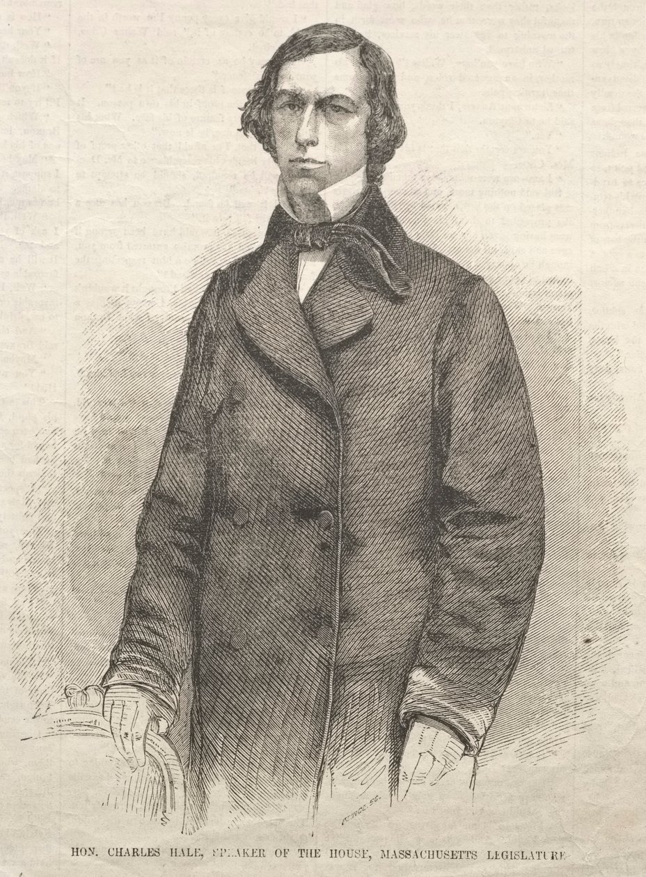 Hon. Charles Hale, Speaker of the House, Massachusetts Legislature by Winslow Homer