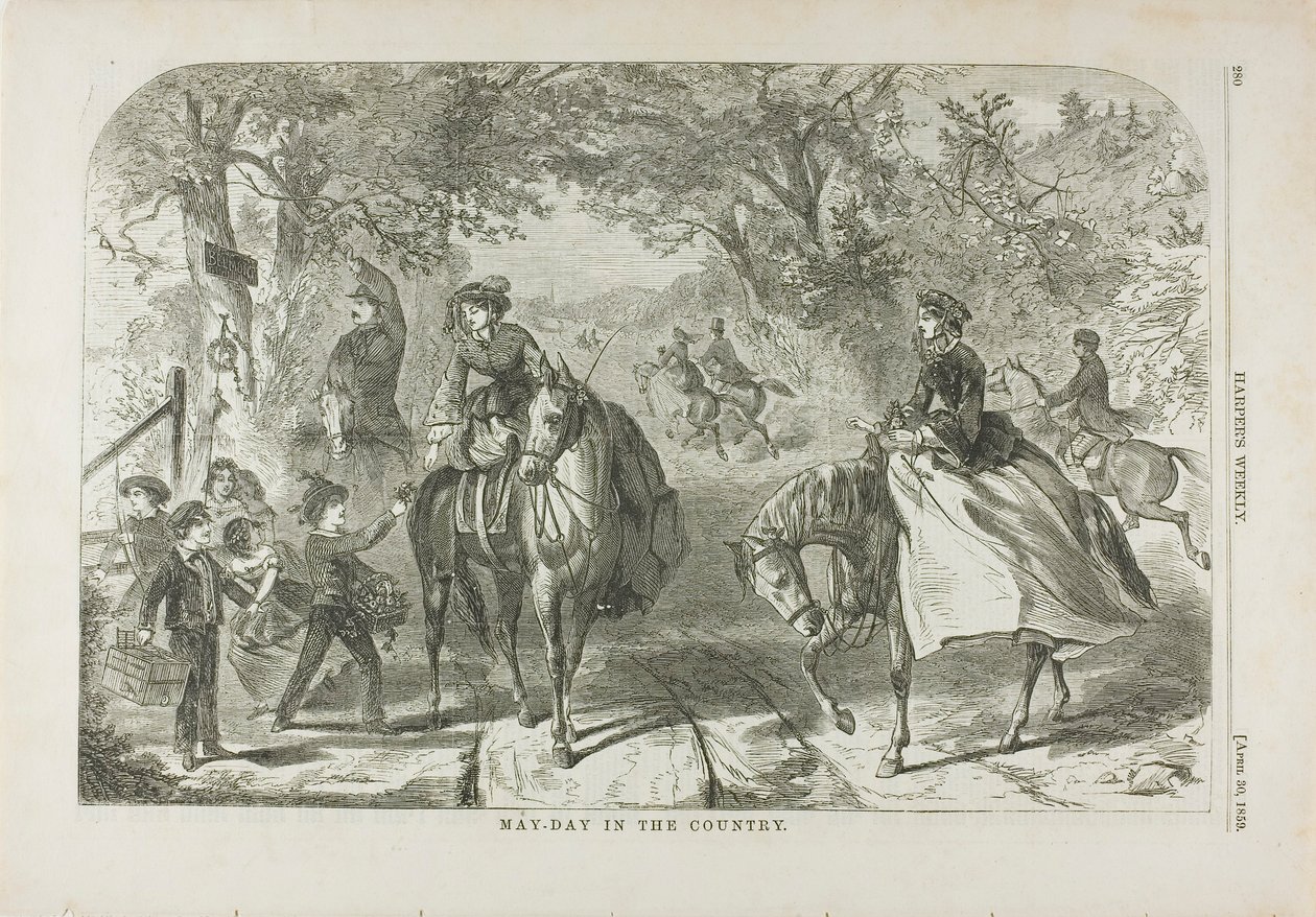 May-Day in the Country by Winslow Homer