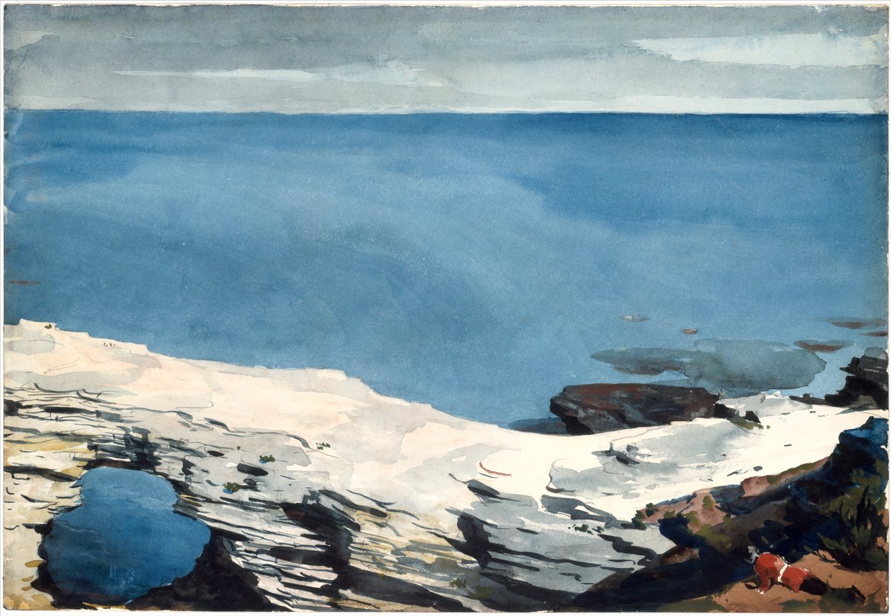 Natural Bridge, Bermuda, c.1901 by Winslow Homer