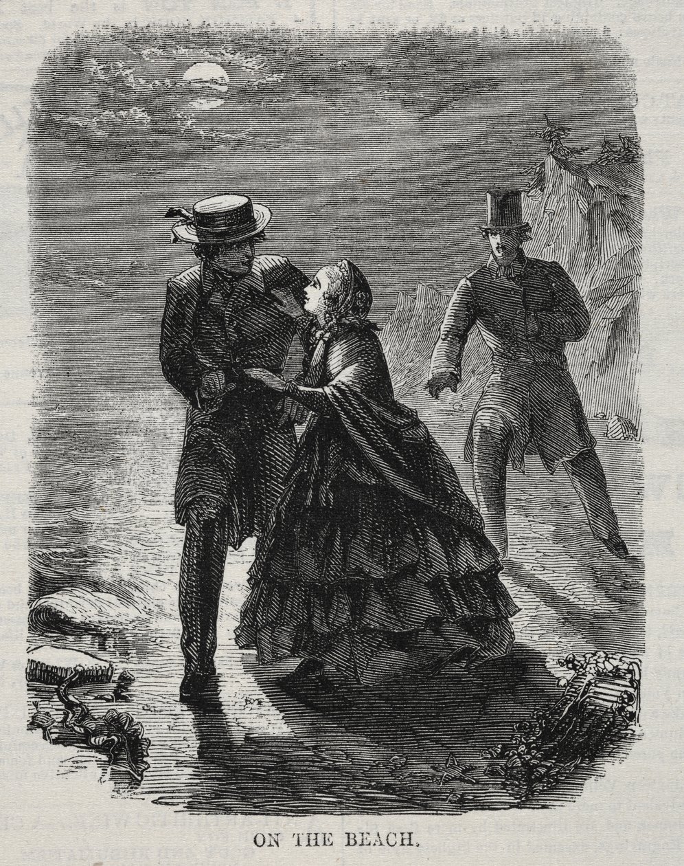 On the Beach by Winslow Homer