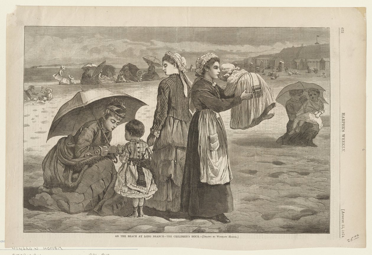 On the Beach at Long Branch--The Children