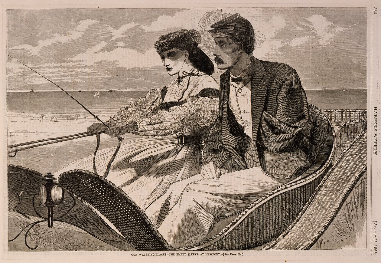 Our Watering Places--The Empty Sleeve at Newport, from Harper