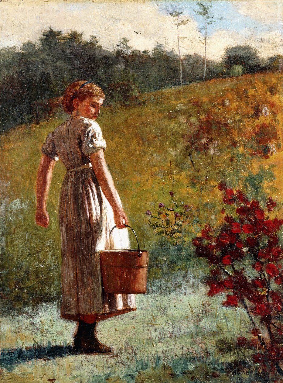 Returning from the Spring by Winslow Homer