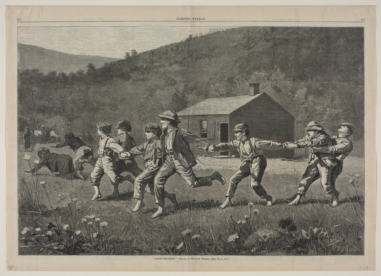 Snap-the-Whip by Winslow Homer