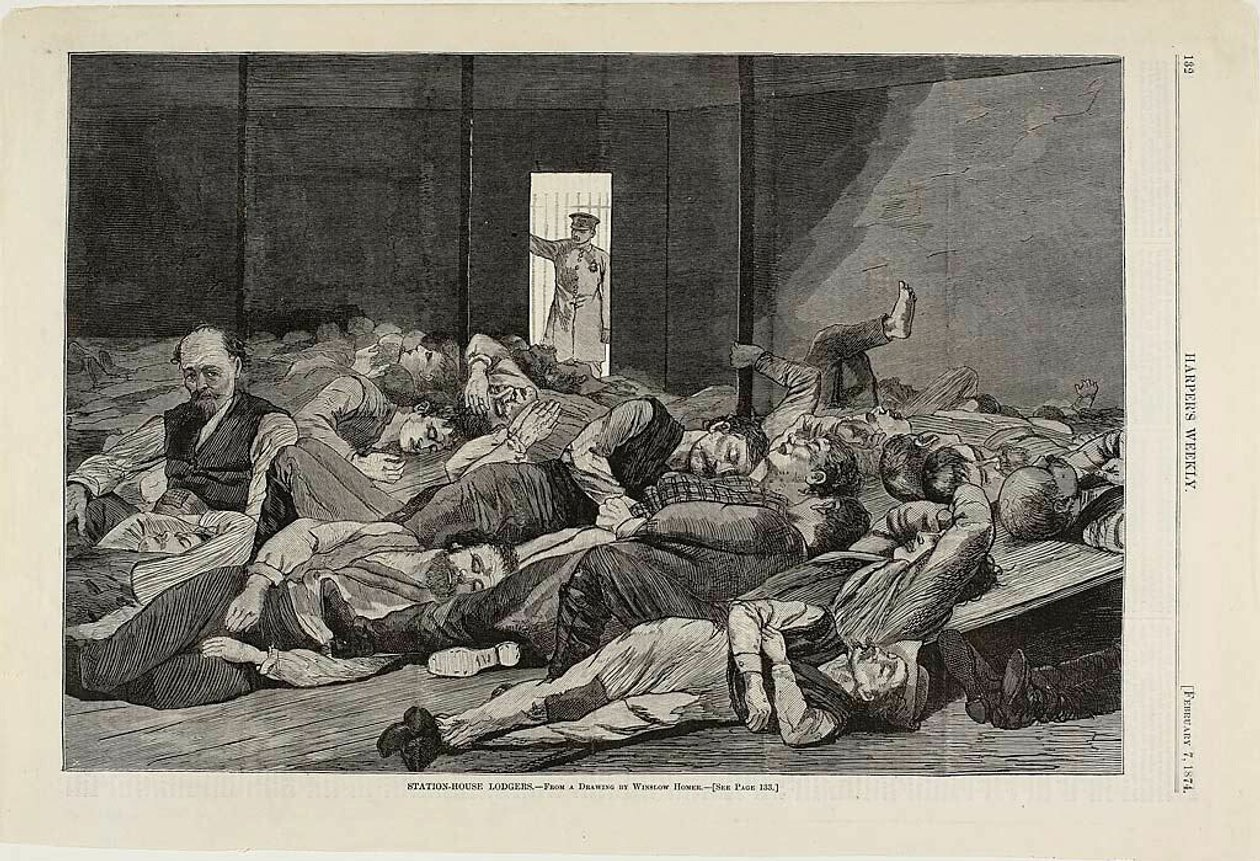 Station House Lodgers by Winslow Homer