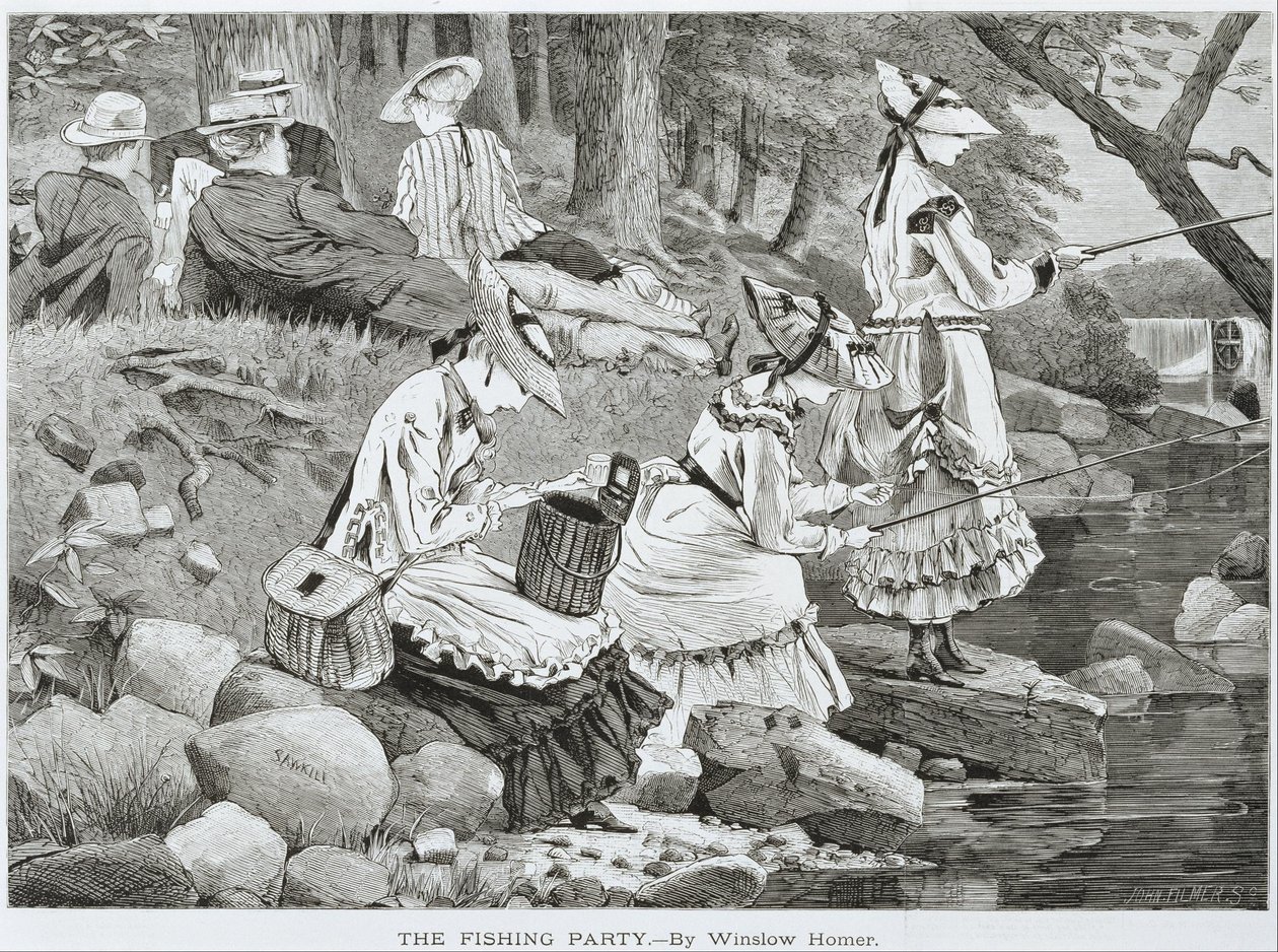 The Fishing Party by Winslow Homer