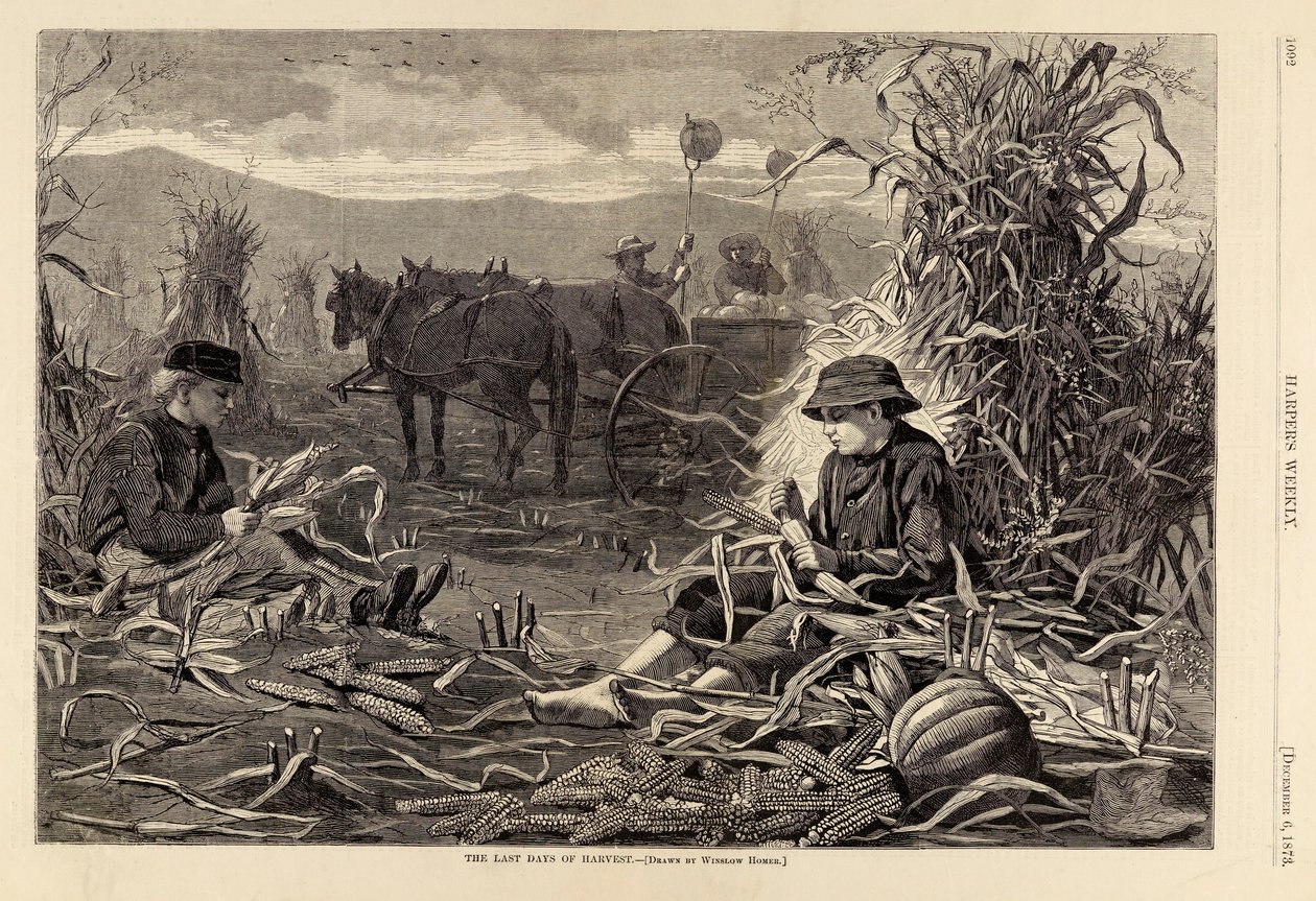The Last Days of Harvest by Winslow Homer