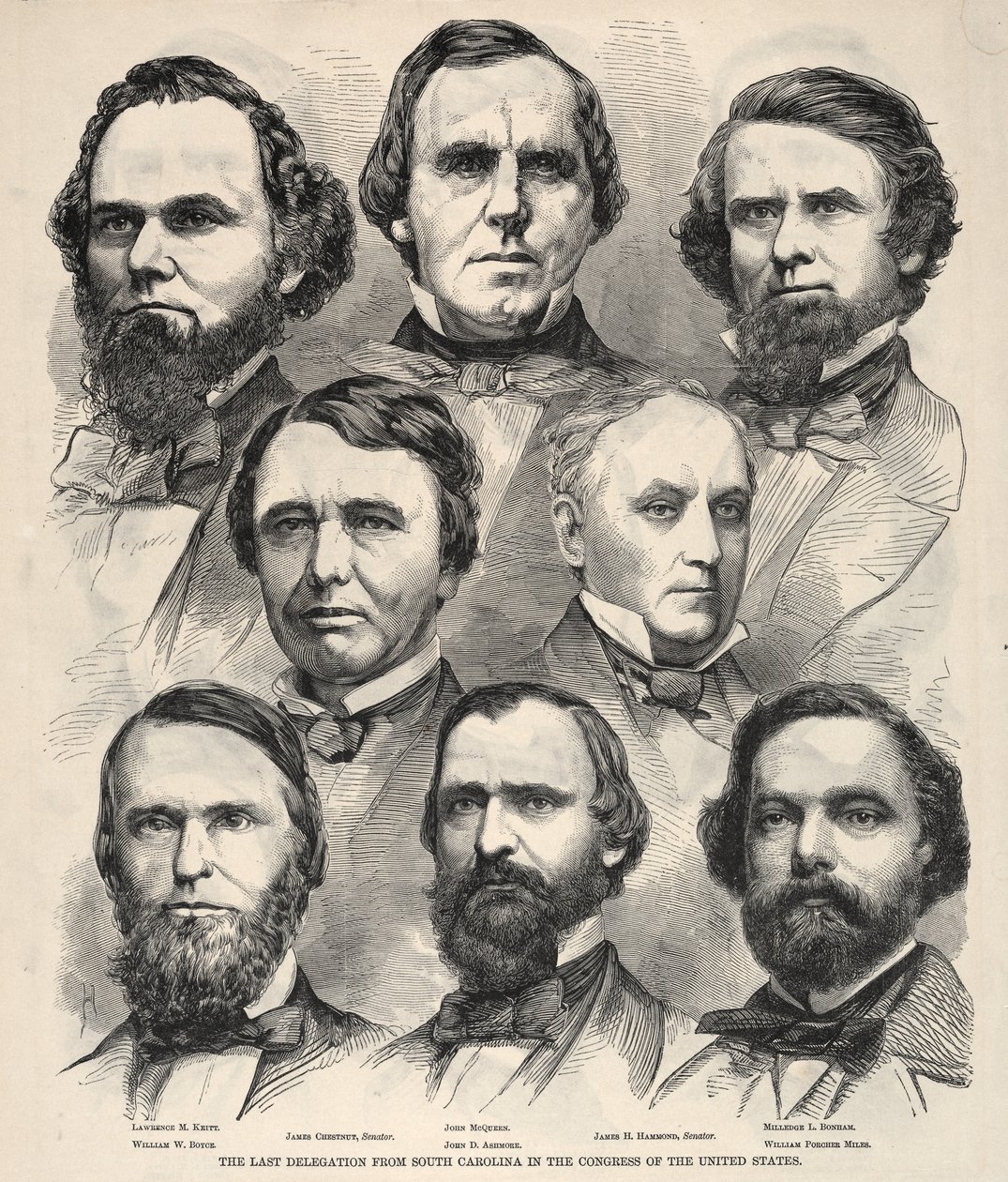 The Last Delegation from South Carolina in the Congress of the United States by Winslow Homer