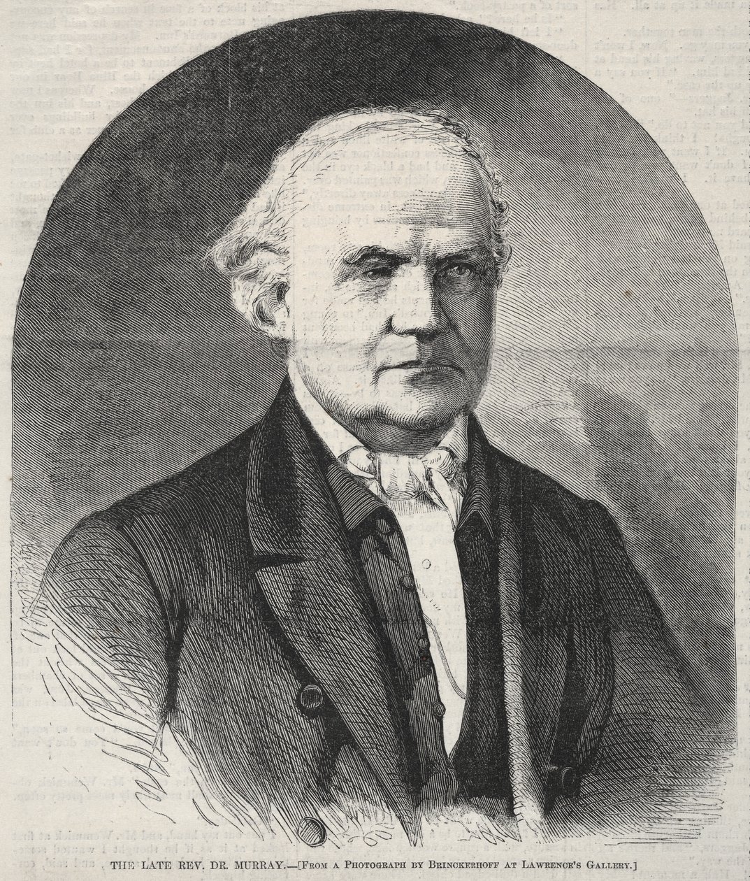 The Late Rev. Dr. Murray, 1861 by Winslow Homer