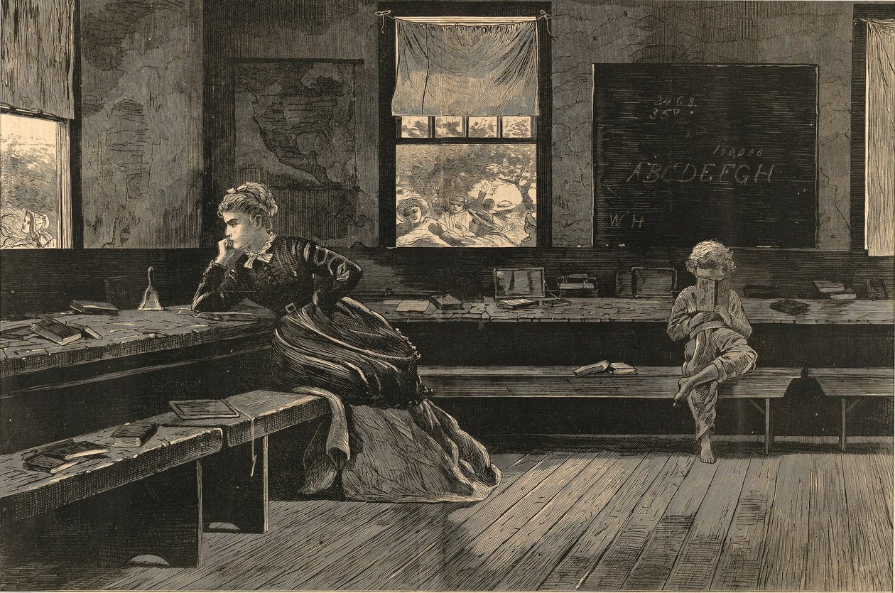 The Noon Recess by Winslow Homer
