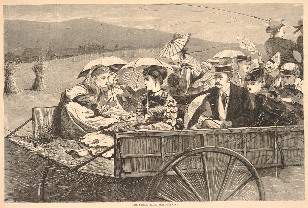 The Straw Ride by Winslow Homer
