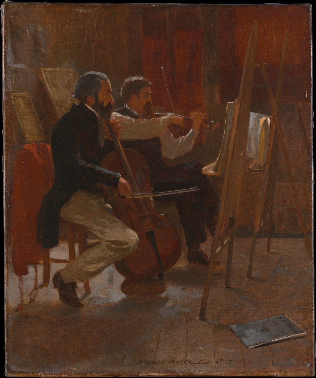 The Studio by Winslow Homer