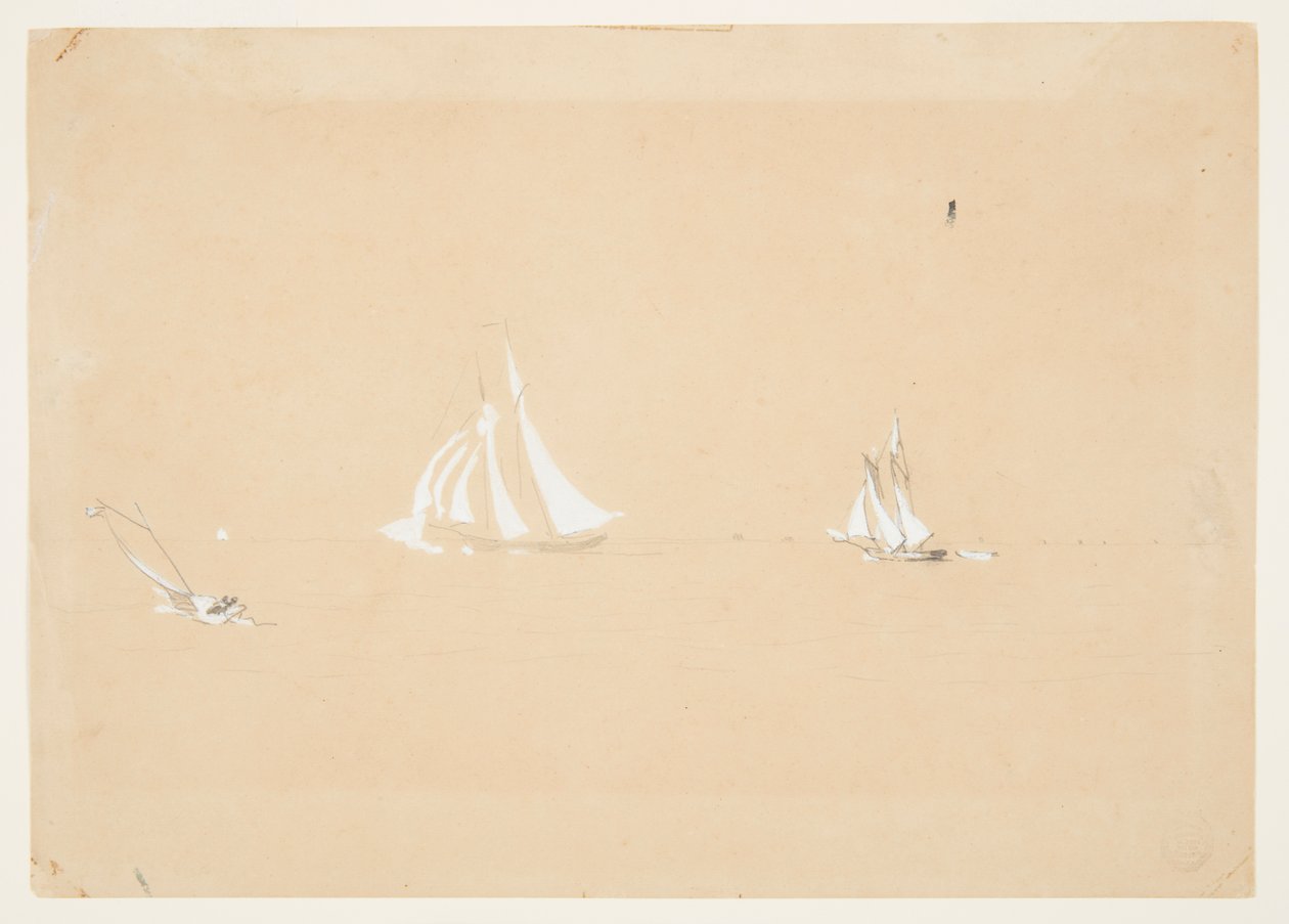 Two Schooners by Winslow Homer
