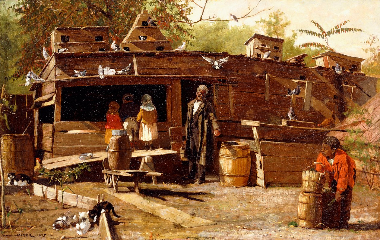 Uncle Ned at Home, 1875 by Winslow Homer