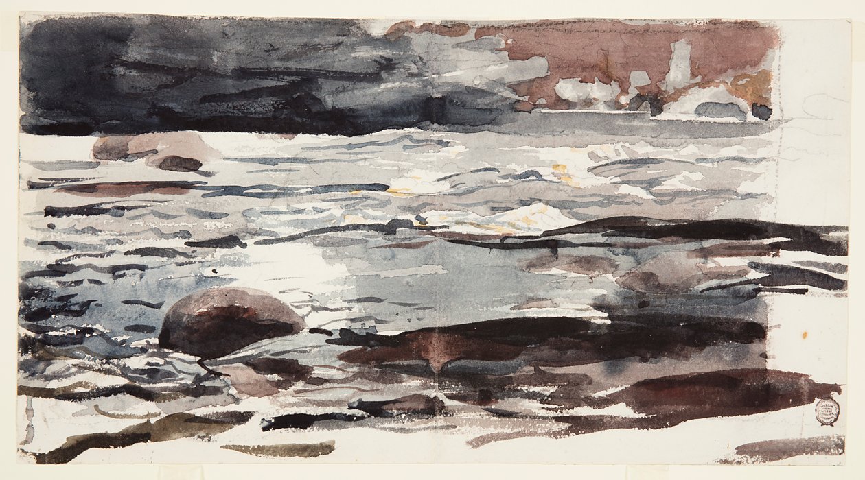 Woodland Stream by Winslow Homer