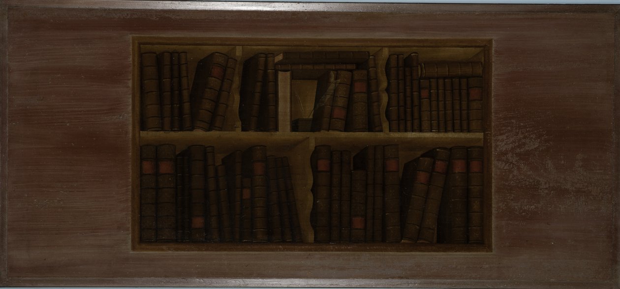 Shelf of Books, 1769 by Winthrop Chandler