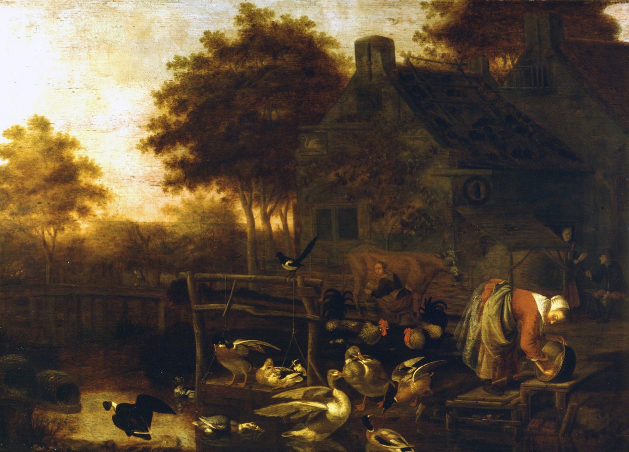 Country Scene in Holland by Wintrack the Younger