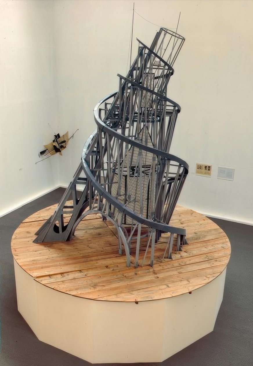 Monument to the III International by Wladimir F. Tatlin