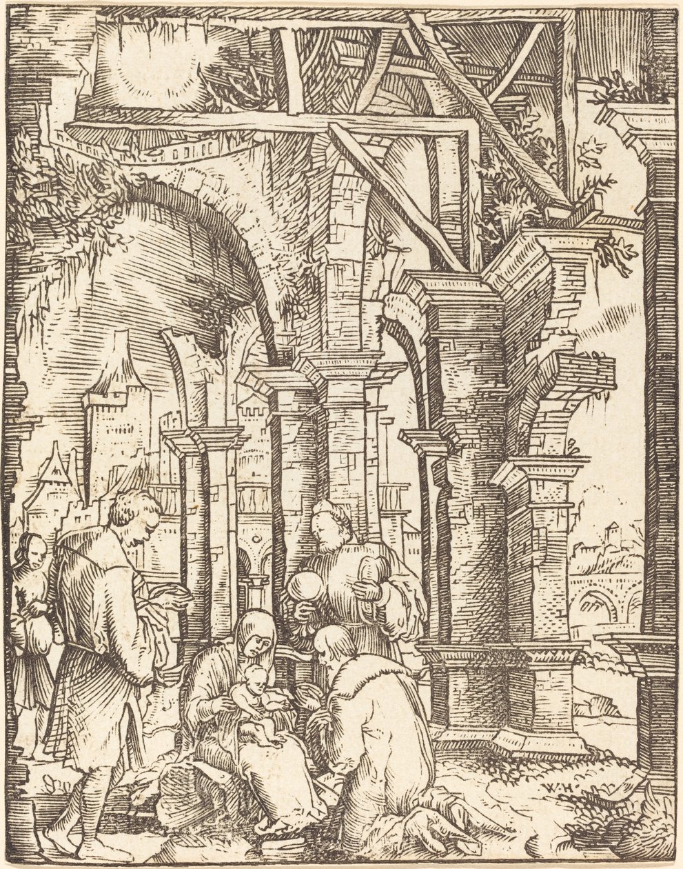 The Adoration of the Magi by Wolf Huber