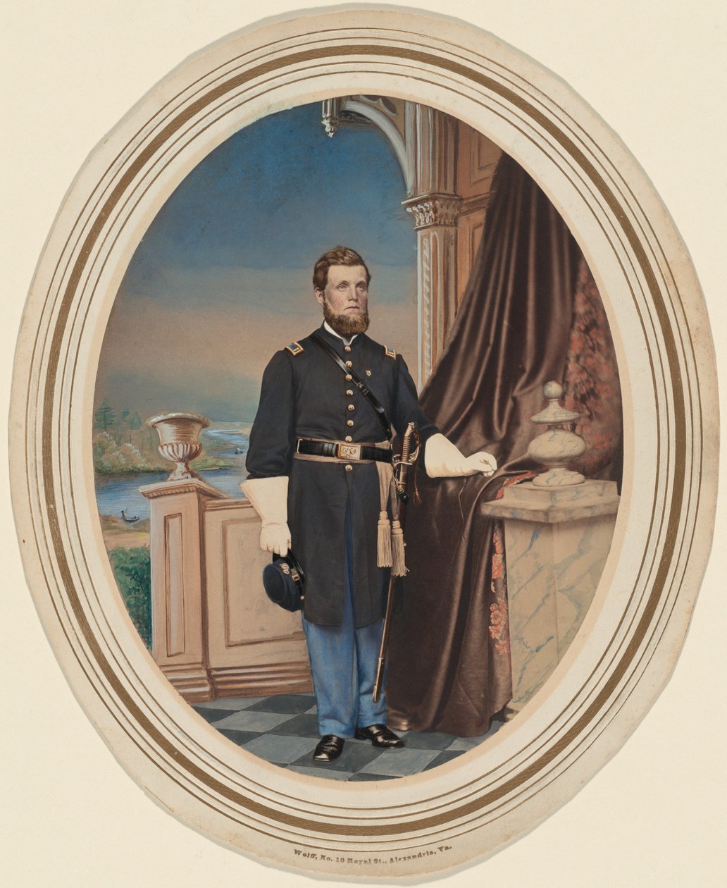 Portrait of a First Lieutenant, Infantry, c. 1863 by Wolff
