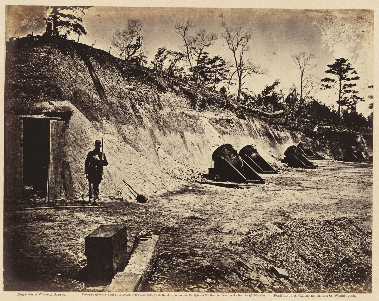 Battery No. 4, near Yorktown, May, 1862 by Wood and Gibson Wood and Gibson