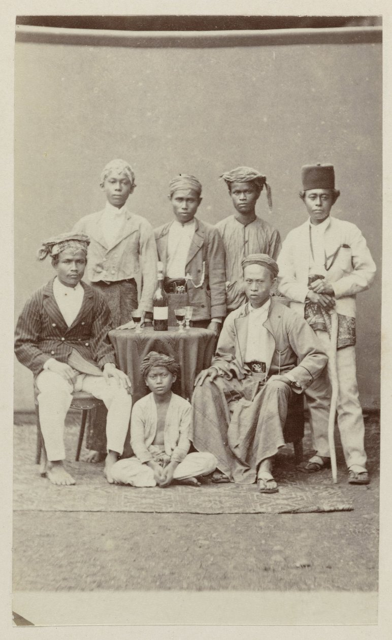 Group of Men by Woodbury and Page