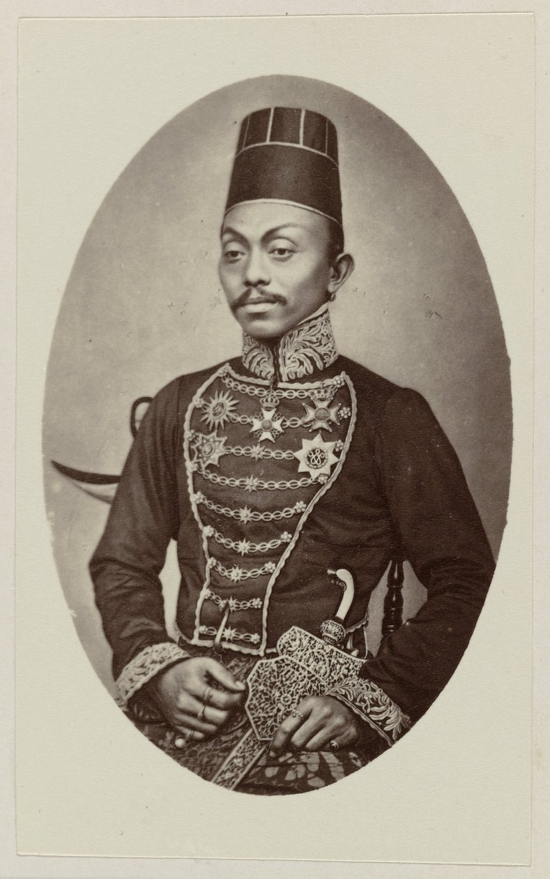 Pakoe Boewono IX, Susuhunan of Surakarta by Woodbury and Page