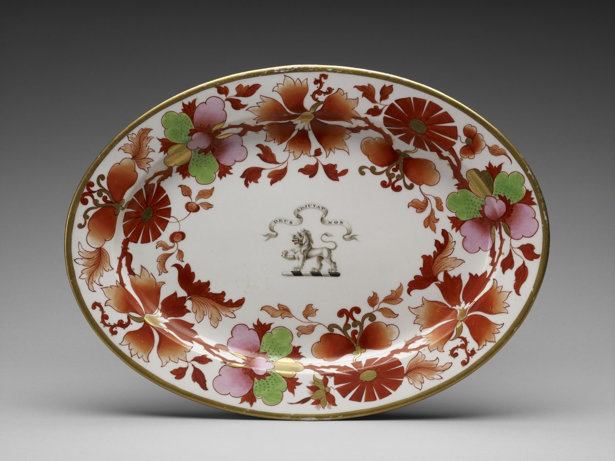 Plate by Worcester Porcelain Manufactory