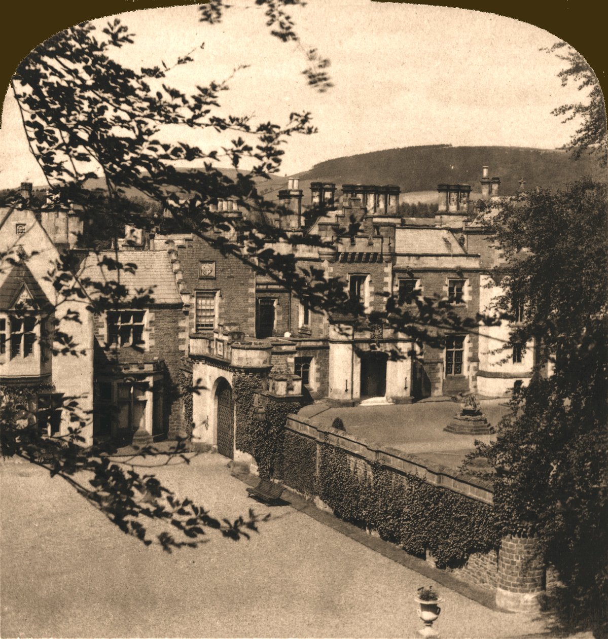Abbotsford, Home of Sir Walter Scott, Scotland, 1896 by Works and Sun Sculpture Studios