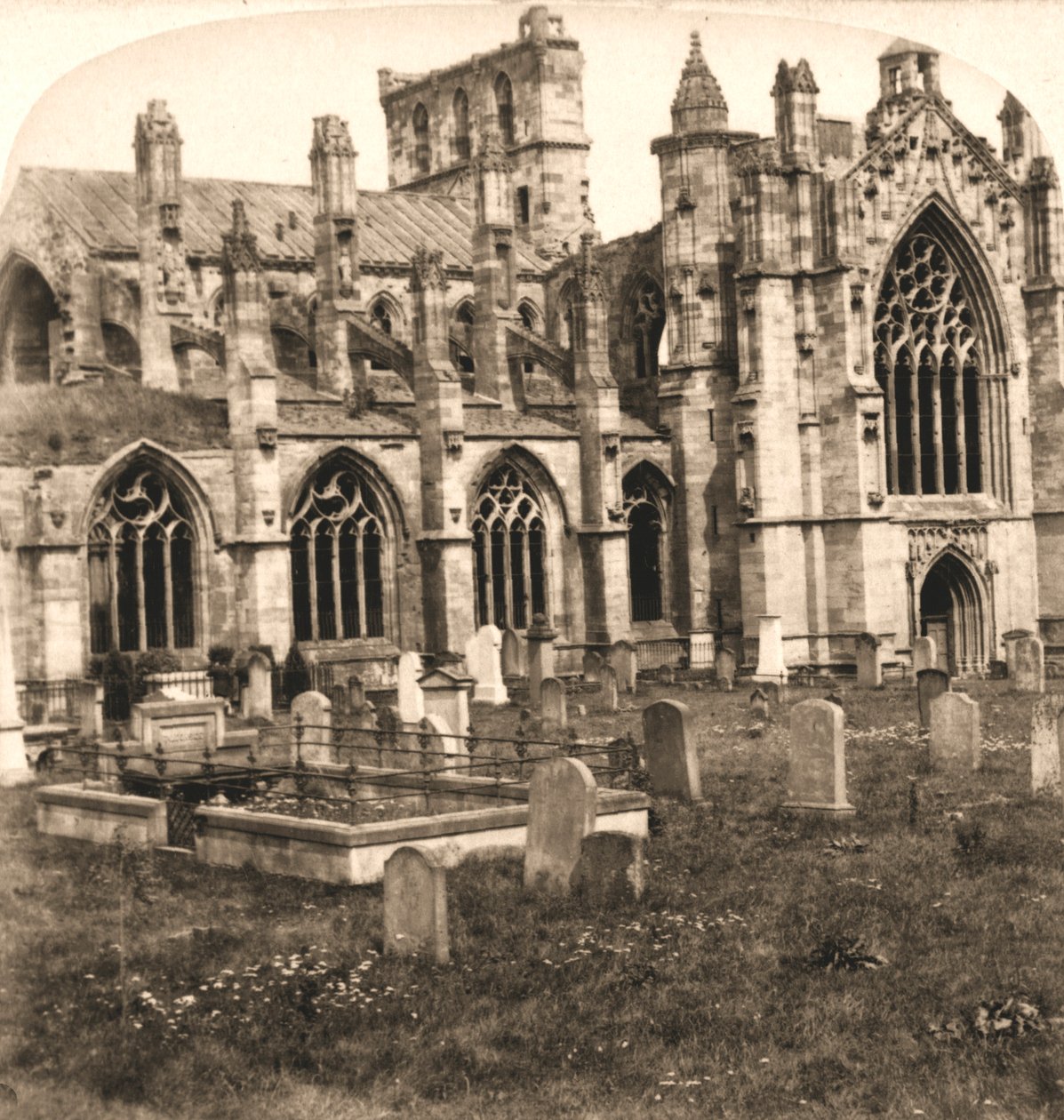 Melrose Abbey, Melrose, Scotland by Works and Sun Sculpture Studios