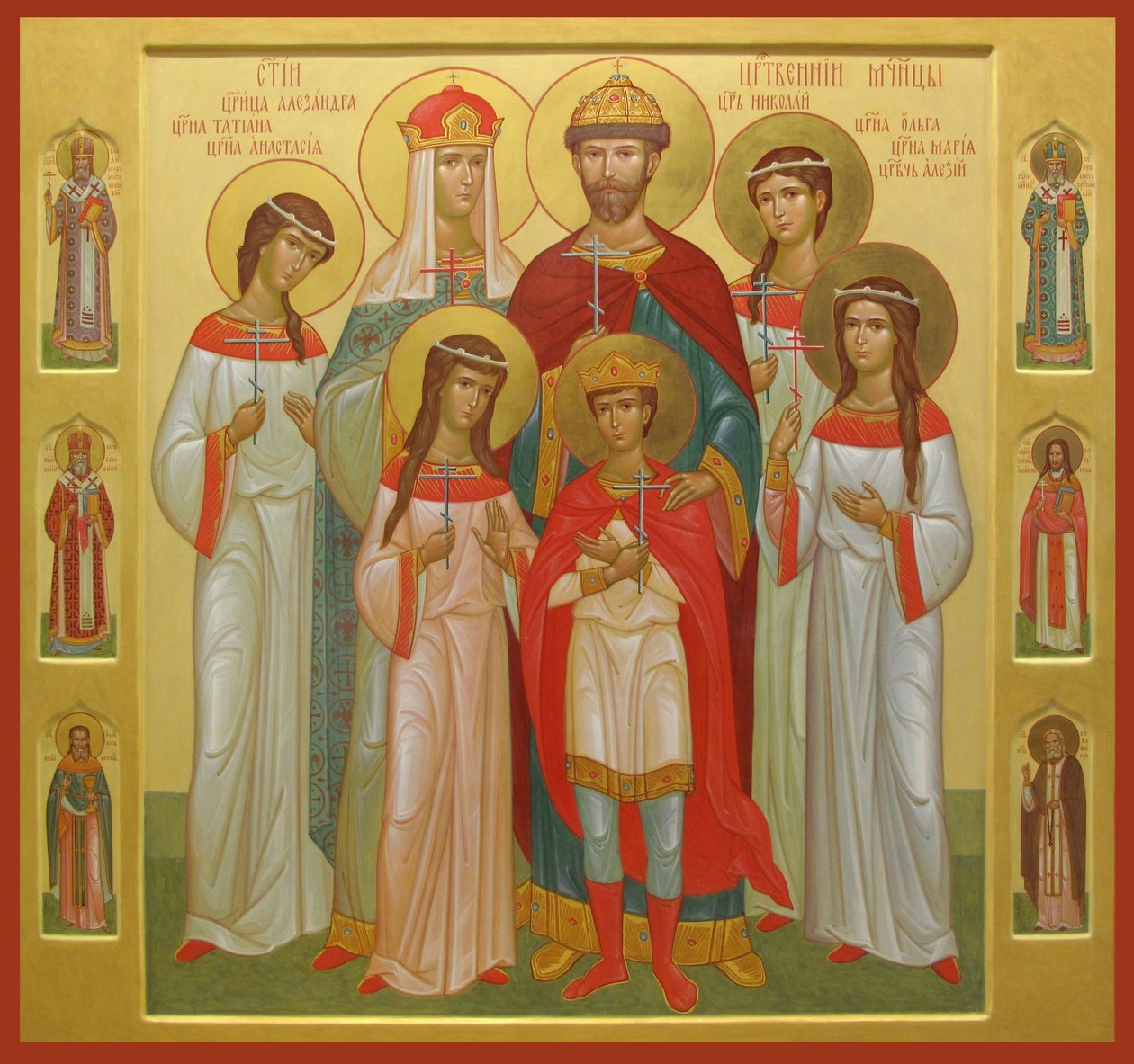 The Murdered Family of Tsar Nicholas II by Workshop of the Trinity Lavra of St. Sergius