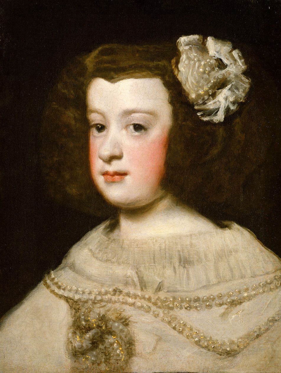 Maria Teresa, Infanta of Spain, mid-17th century by Workshop of Diego Rodríguez de Silva