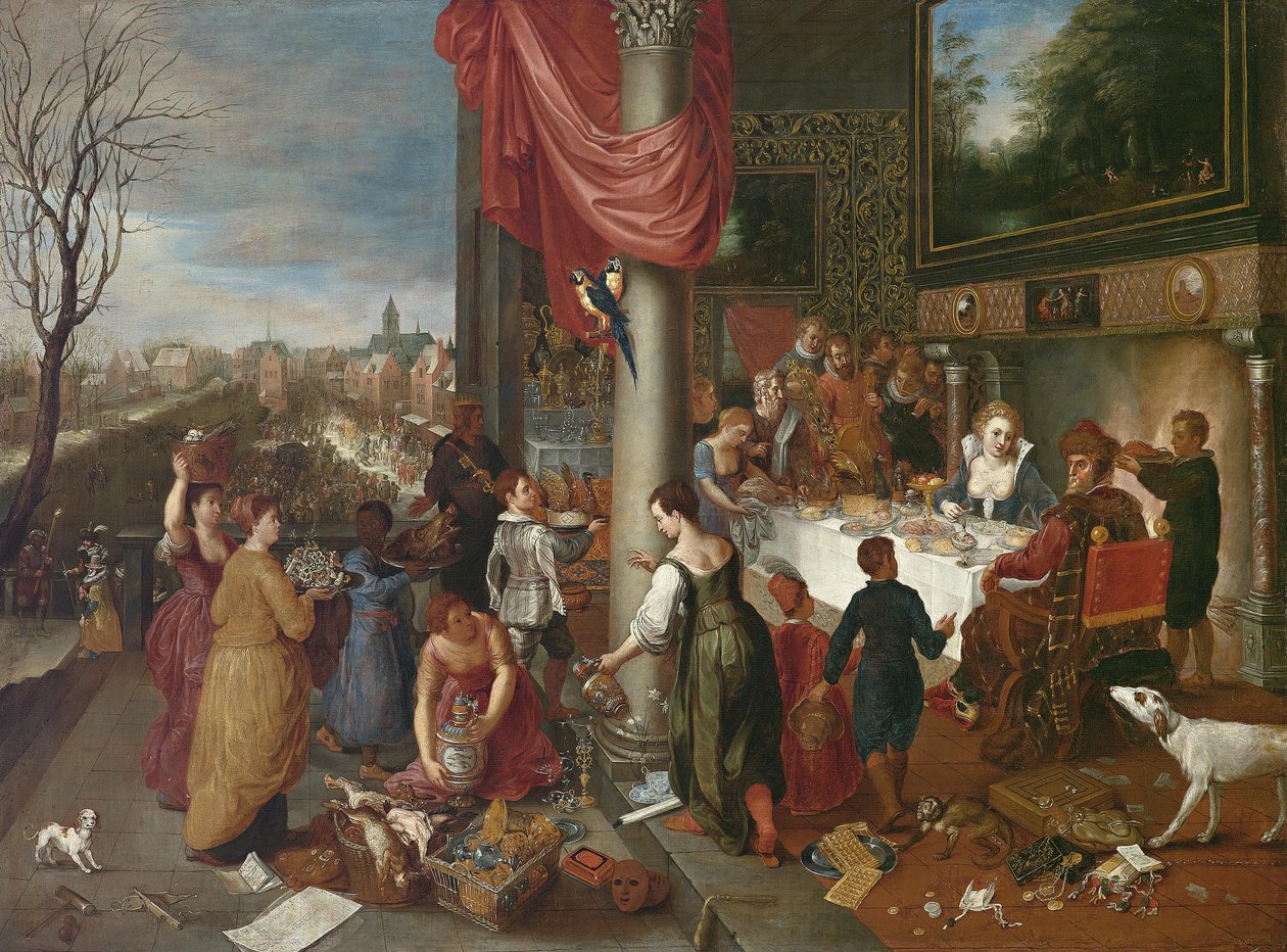 Allegory of Winter by Workshop of Jan Brueghel the Elder
