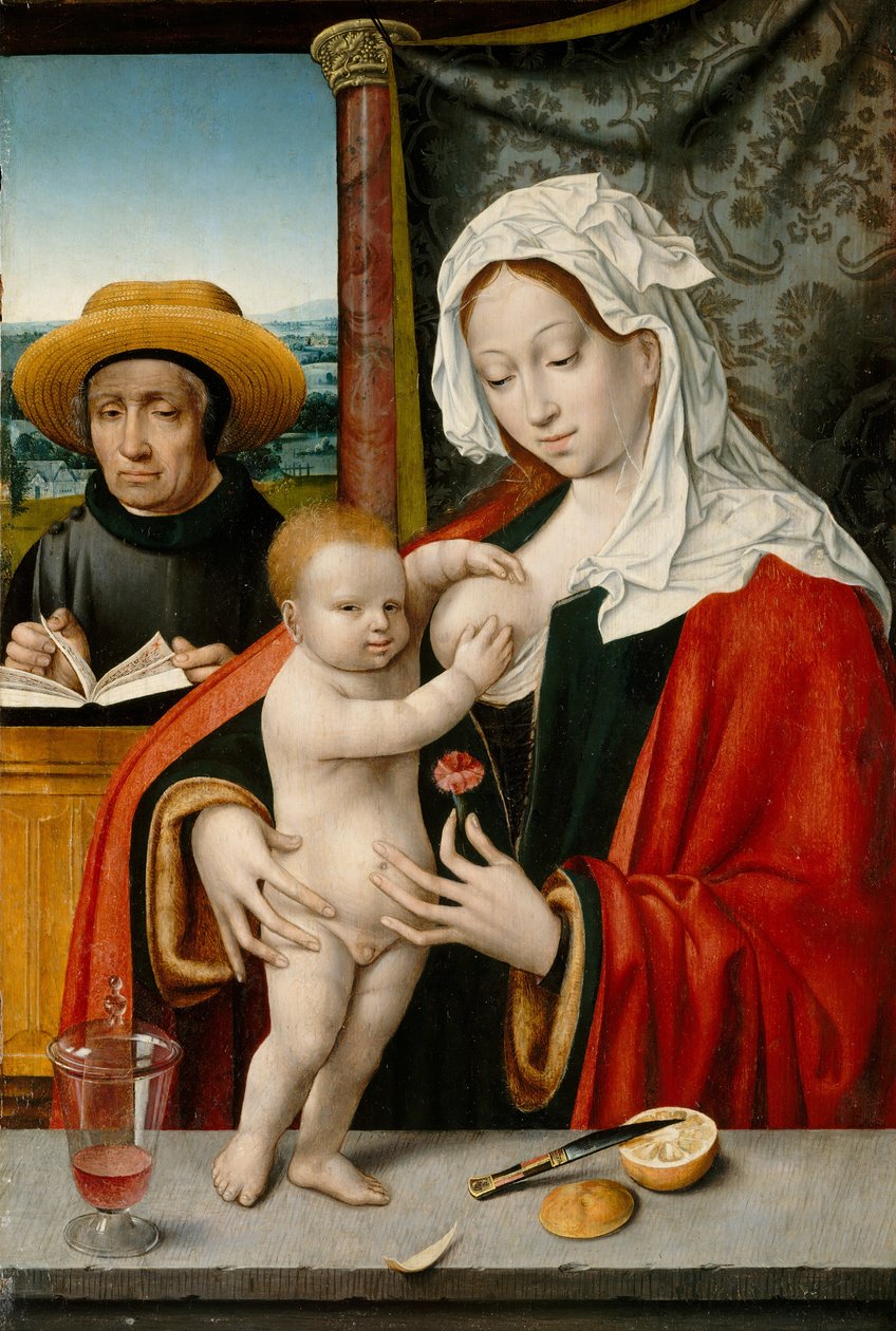 The Holy Family, possibly 1527-33 by Workshop of Joos van Cleve