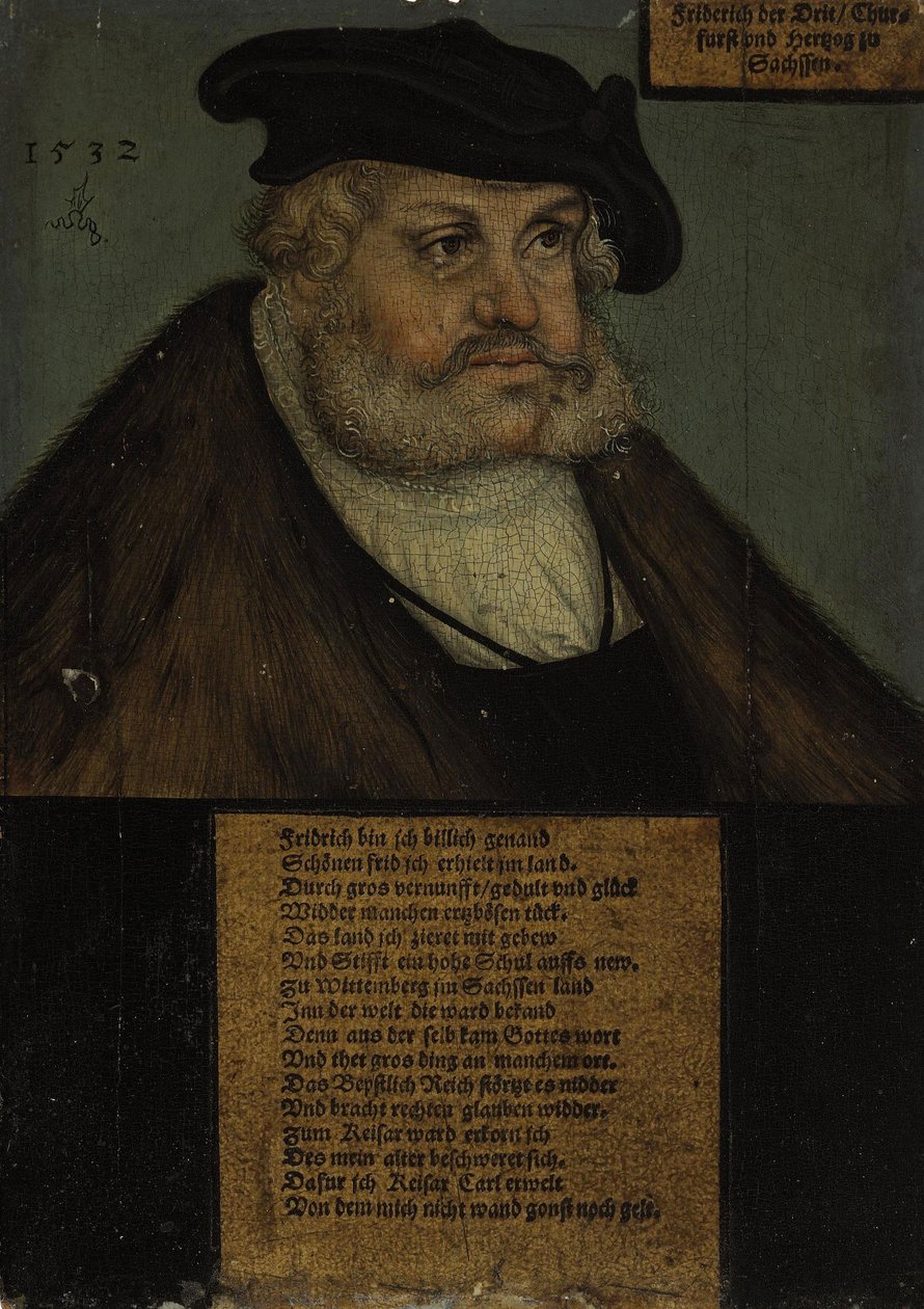 Frederick III, the Wise, Elector of Saxony by workshop of Lucas Cranach the Elder