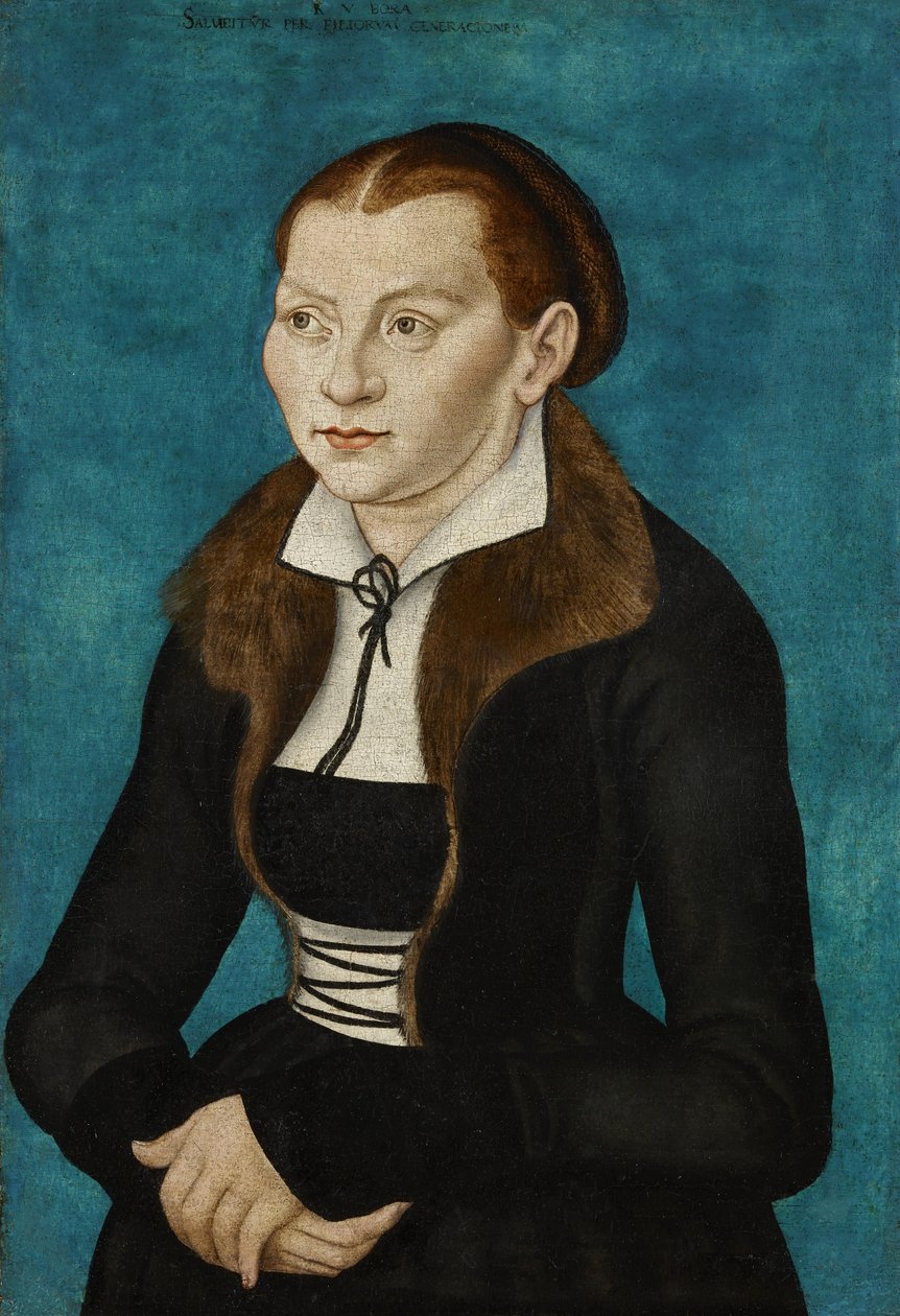 Katharina of Bora by workshop of Lucas Cranach the Elder
